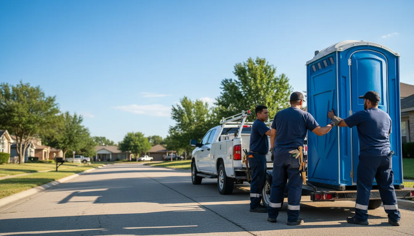 Portable Toilet Rental in Harker Heights, TX near me